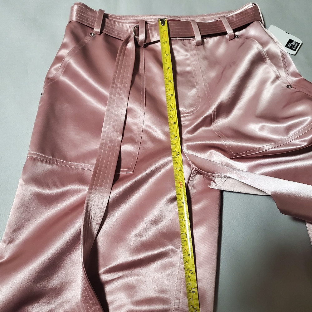 STAUD Pink Wide Leg Pants - Picture 10 of 16